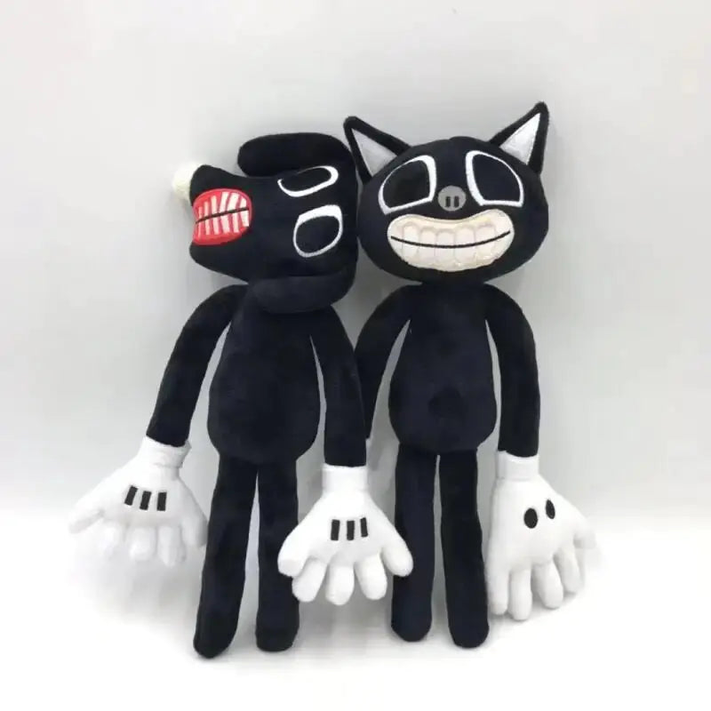 Siren Head Black Cat Plush Toy
